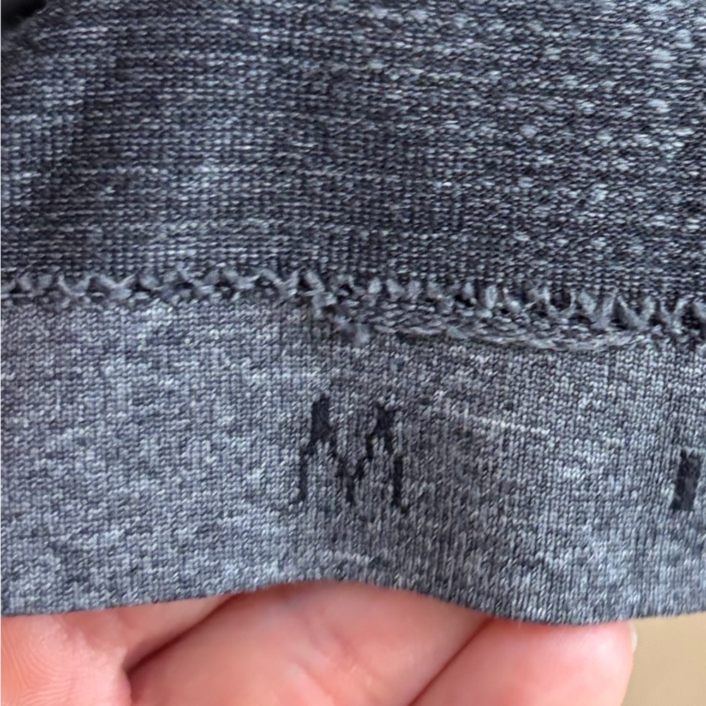Lululemon Metal Vent Tech Half-Zip in a Camo Black Slate Patten Size Medium - Picture 12 of 12